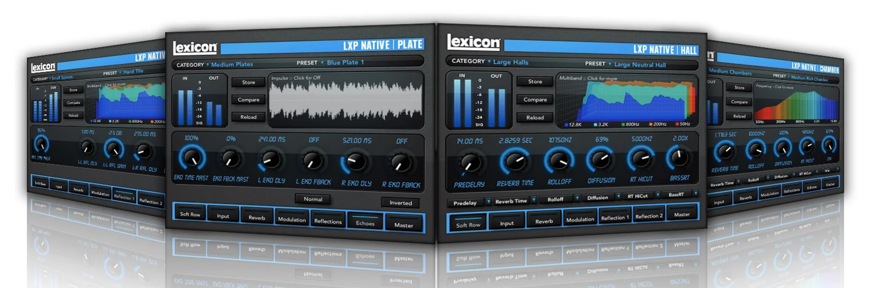 Lexicon Pro LXP native reverb